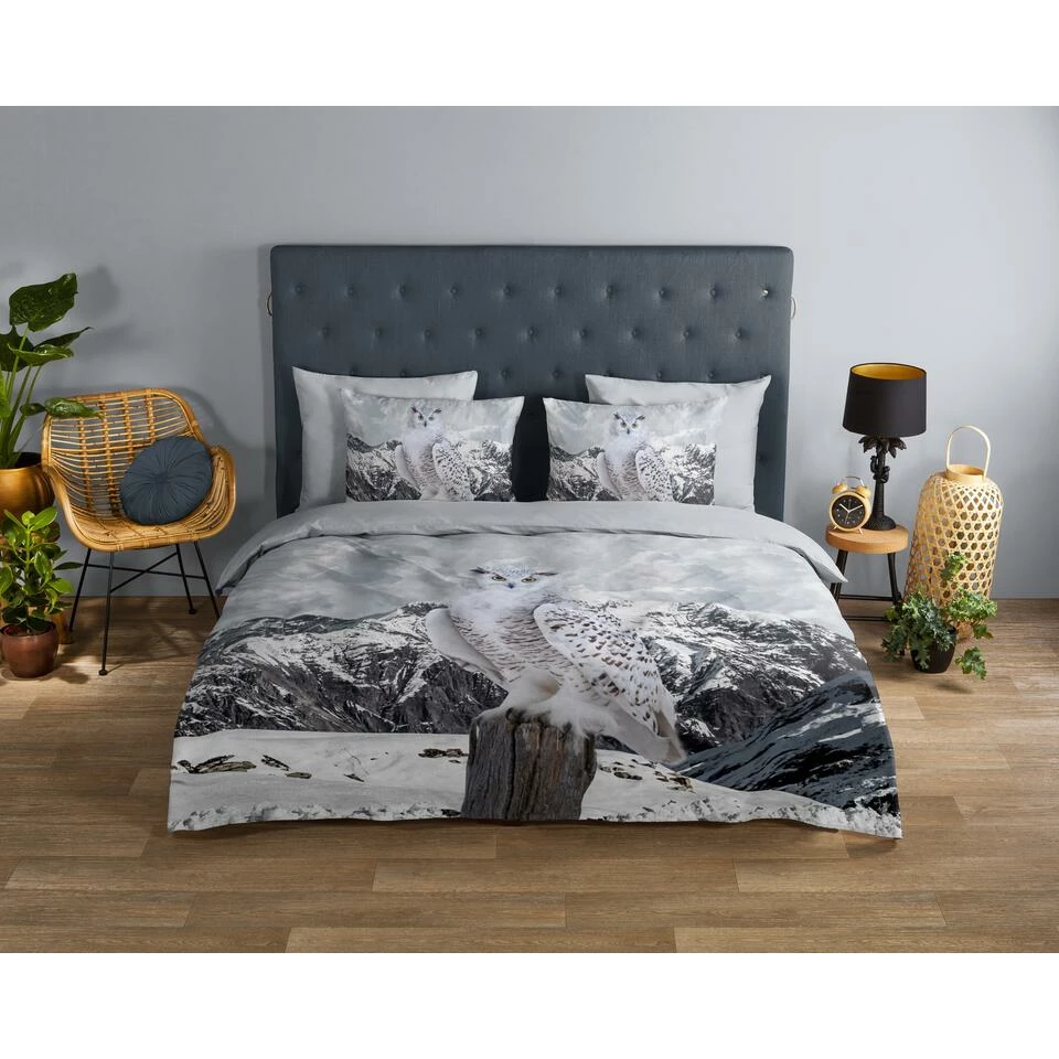 Good Morning Dekbedovertrek "Jacob" - Grijs - (140x220 Cm) 4 Good Morning Dekbedovertrek "Jacob" - Grijs - (140x220 Cm) - Afbeelding 2