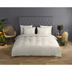 Good Morning Dekbedovertrek "uni L.sand" - Zand - (200x220 Cm) -Cinderella Winkel 1000036026 0101