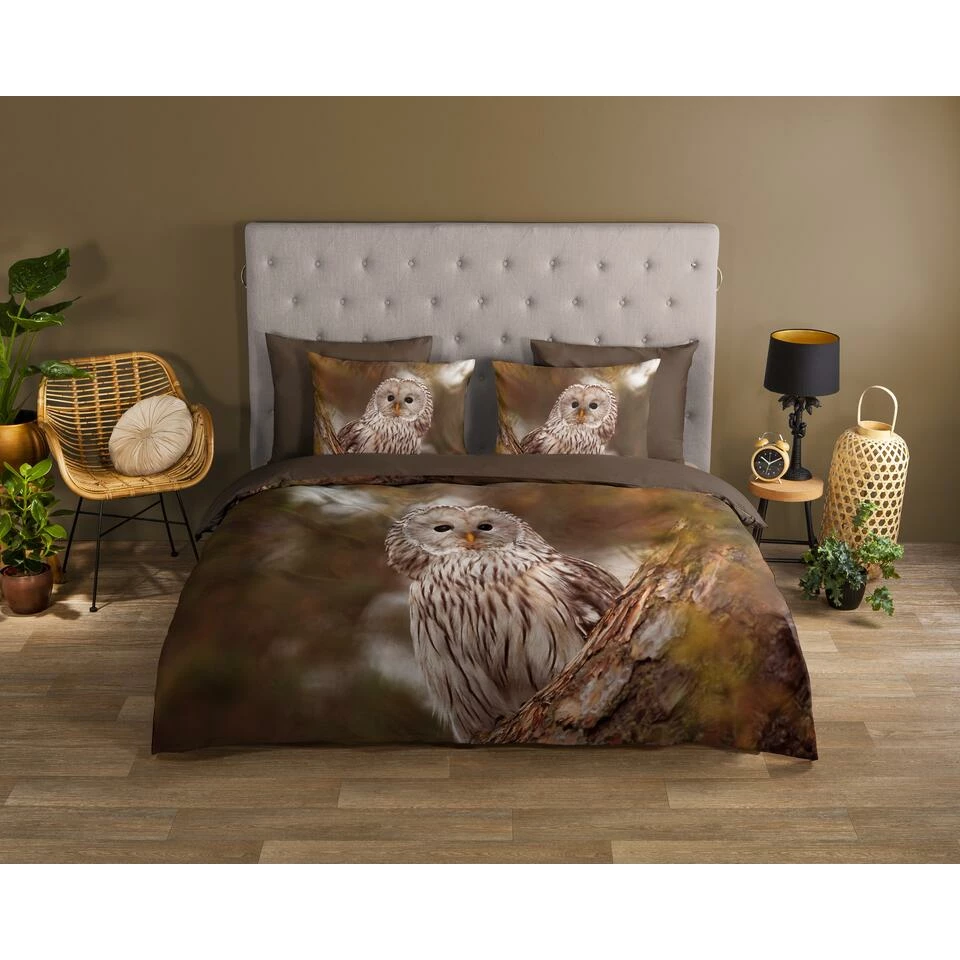 Good Morning Dekbedovertrek "Johan" - Groen - (200x220 Cm) 4 Good Morning Dekbedovertrek "Johan" - Groen - (200x220 Cm) - Afbeelding 2