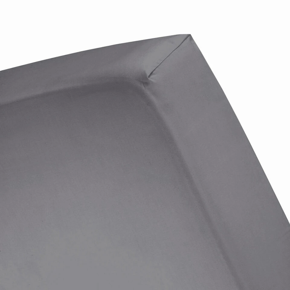 Cinderella - Hoeslaken (tot 25 Cm) - Jersey - 140x210/220 - Anthracite 3 Cinderella - Hoeslaken (tot 25 Cm) - Jersey - 140x210/220 - Anthracite