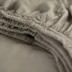 Cinderella Hoeslaken - Tot 25cm Matrasdikte - Jersey - 80/90x200 Cm - Taupe -Cinderella Winkel 1000036600 0102