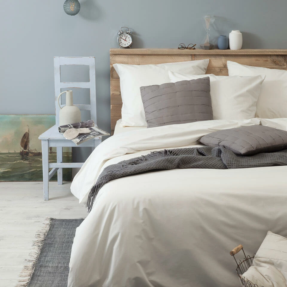 Cinderella Dekbedovertrek Friday - Polykatoen - 200x200/220 Cm - Ivory 4 Cinderella Dekbedovertrek Friday - Polykatoen - 200x200/220 Cm - Ivory - Afbeelding 2