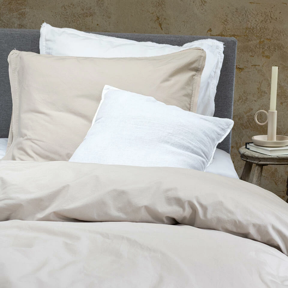 Cinderella Dekbedovertrek Moon - Katoen - 140x200/220 Cm - Sand 4 Cinderella Dekbedovertrek Moon - Katoen - 140x200/220 Cm - Sand - Afbeelding 2