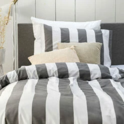 Cinderella Dekbedovertrek Jacky - Katoen - 140x200/220 Cm - Anthracite -Cinderella Winkel 1000041607 0101