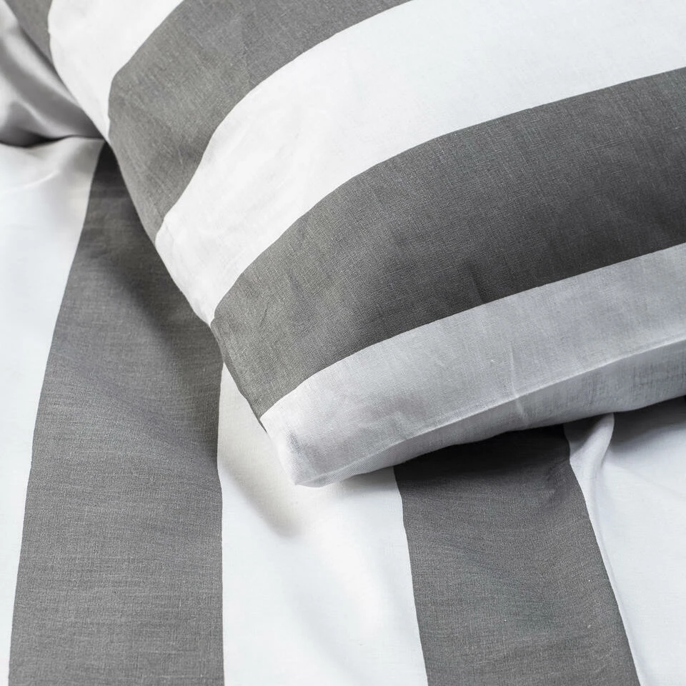 Cinderella Dekbedovertrek Jacky - Katoen - 260x200/220 Cm - Anthracite 5 Cinderella Dekbedovertrek Jacky - Katoen - 260x200/220 Cm - Anthracite - Afbeelding 3