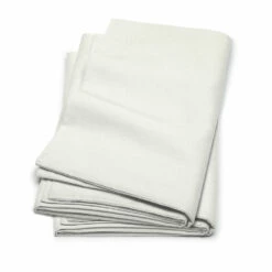 Cinderella Flanellen Kussenslopen Ivory (2 Stuks)-80 X 80 Cm