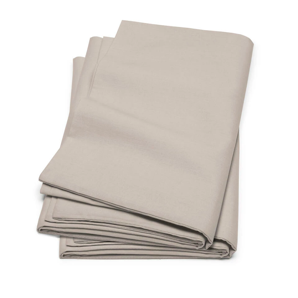 Cinderella Flanellen Kussenslopen Taupe (2 Stuks)-80 X 80 Cm 3 Cinderella Flanellen Kussenslopen Taupe (2 Stuks)-80 X 80 Cm