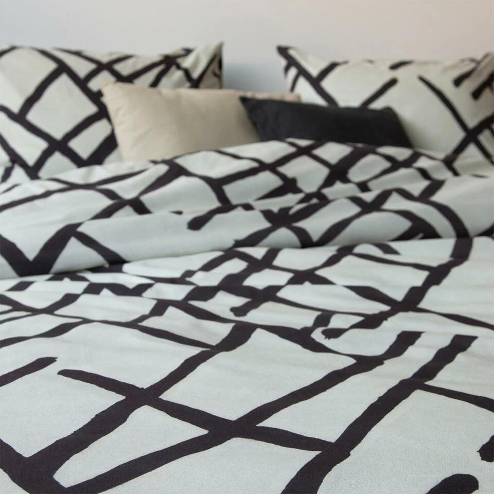 Damai Dekbedovertrek Kline - Katoen - 260x200/220 Cm - Linen 5 Damai Dekbedovertrek Kline - Katoen - 260x200/220 Cm - Linen - Afbeelding 3