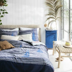 Cinderella Dekbedovertrek Boats - Katoen - 240x200/220 Cm - Deep Blue 8 Cinderella Dekbedovertrek Boats - Katoen - 240x200/220 Cm - Deep Blue -Cinderella Winkel 1000042996 0102