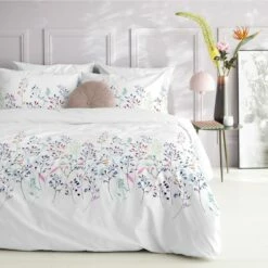 Cinderella Dekbedovertrek Isabella - Satijn - 200x200/220 Cm - White -Cinderella Winkel 1000042997 0103