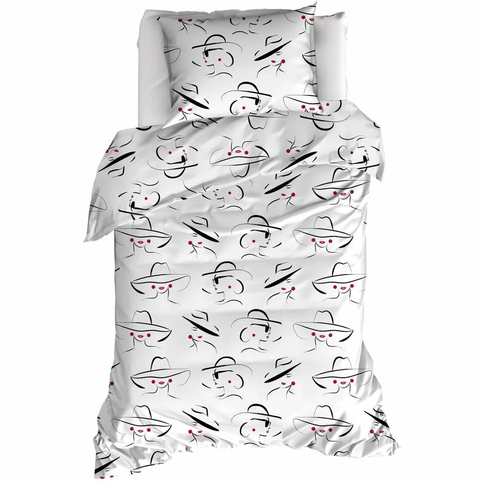 Moodit Dekbedovertrek Odil Rachelle - Eenpersoons - 140 X 220 Cm - Katoen 3 Moodit Dekbedovertrek Odil Rachelle - Eenpersoons - 140 X 220 Cm - Katoen