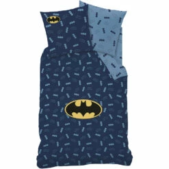 Batman Dekbedovertrek Iconic - Eenpersoons - 140 X 200 Cm - Katoen