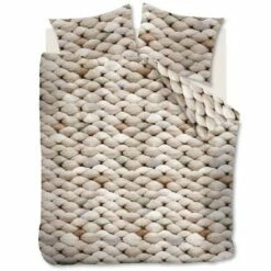 Ariadne At Home Dekbedovertrek Big Naturel-2-persoons (200 X 200/220 Cm)