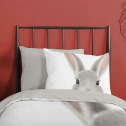 Good Morning Dekbedovertrek "Roger" - Wit - (140x220 Cm) 8 Good Morning Dekbedovertrek "Roger" - Wit - (140x220 Cm) -Cinderella Winkel 1000045515 0102