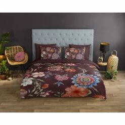 Good Morning Dekbedovertrek "Madelief" - Bordeaux - (240x220 Cm) 7 Good Morning Dekbedovertrek "Madelief" - Bordeaux - (240x220 Cm) -Cinderella Winkel 1000045517 0101