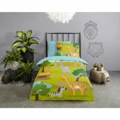 Good Morning Dekbedovertrek "Mees" - Multi - (140x220 Cm) -Cinderella Winkel 1000045538 0101