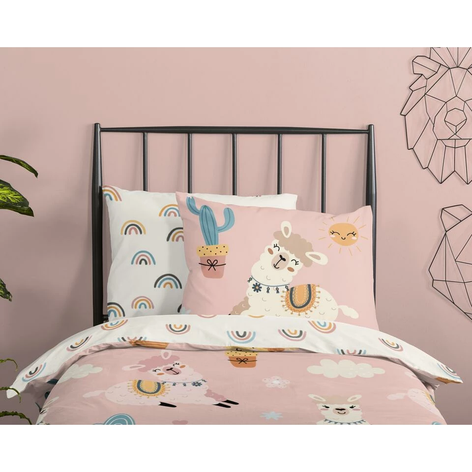 Good Morning Dekbedovertrek "Lalala" - Multi - (140x220 Cm) 5 Good Morning Dekbedovertrek "Lalala" - Multi - (140x220 Cm) - Afbeelding 3