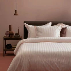 Damai Dekbedovertrek Katoen-satijn - 260x260/220cm - Roze -Cinderella Winkel 1000051419 0103