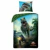 Jurassic World Dekbedovertrek Camp - Eenpersoons - 140 X 200 Cm - Katoen -Cinderella Winkel 1000051874