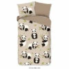 Good Morning Dekbedovertrek "Panda" - Zand - (140x220 Cm) 1 Good Morning Dekbedovertrek "Panda" - Zand - (140x220 Cm) -Cinderella Winkel 1000051936