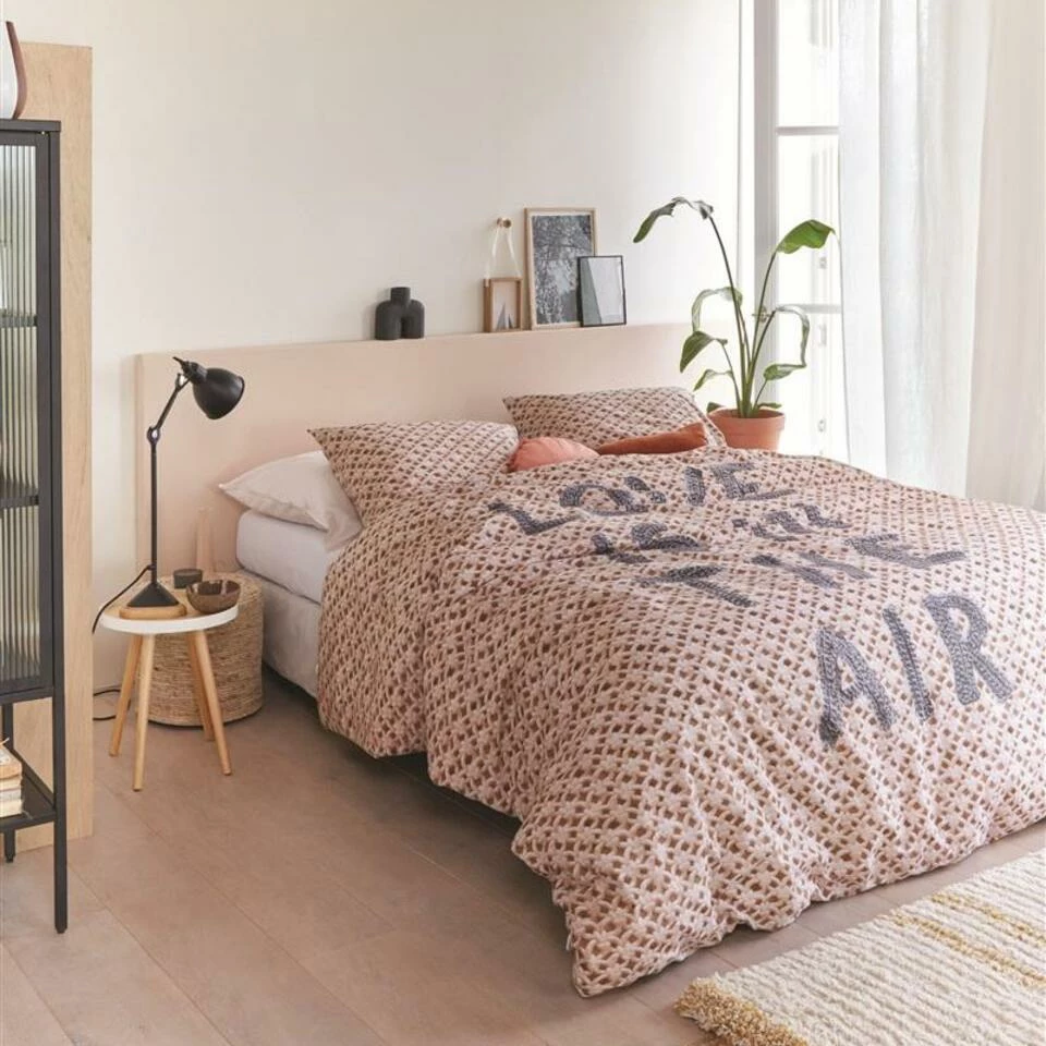 Ariadne At Home Dekbedovertrek Love Is Black/White-1-persoons (140 X 200/220 Cm) 6 Ariadne At Home Dekbedovertrek Love Is Black/White-1-persoons (140 X 200/220 Cm) - Afbeelding 4