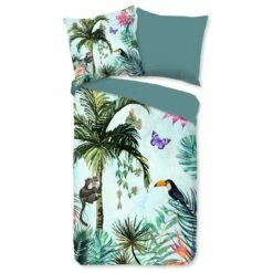 Pure Dekbedovertrek "Ava" - Mint - (240x220 Cm) -Cinderella Winkel 1000051955 0102