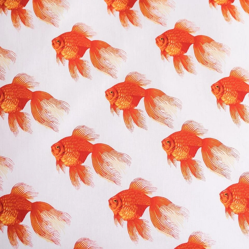 Animal Pictures Dekbedovertrek, Goudvis - Eenpersoons - 140 X 200 Cm - Katoen 5 Animal Pictures Dekbedovertrek, Goudvis - Eenpersoons - 140 X 200 Cm - Katoen - Afbeelding 3