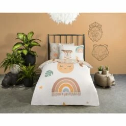 Good Morning Dekbedovertrek "Balance" - Zand - (140x220 Cm) 7 Good Morning Dekbedovertrek "Balance" - Zand - (140x220 Cm) -Cinderella Winkel 1000054464 0101