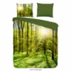 Pure Dekbedovertrek "Woods" - Groen - (200x220 Cm) -Cinderella Winkel 1000054792