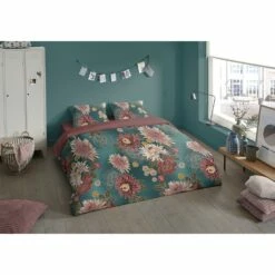 Pure Dekbedovertrek "May" - Petrol - (240x220 Cm) -Cinderella Winkel 1000054793 0101