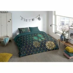 Pure Dekbedovertrek "Lavanya" - Petrol - (140x220 Cm) -Cinderella Winkel 1000054803 0101