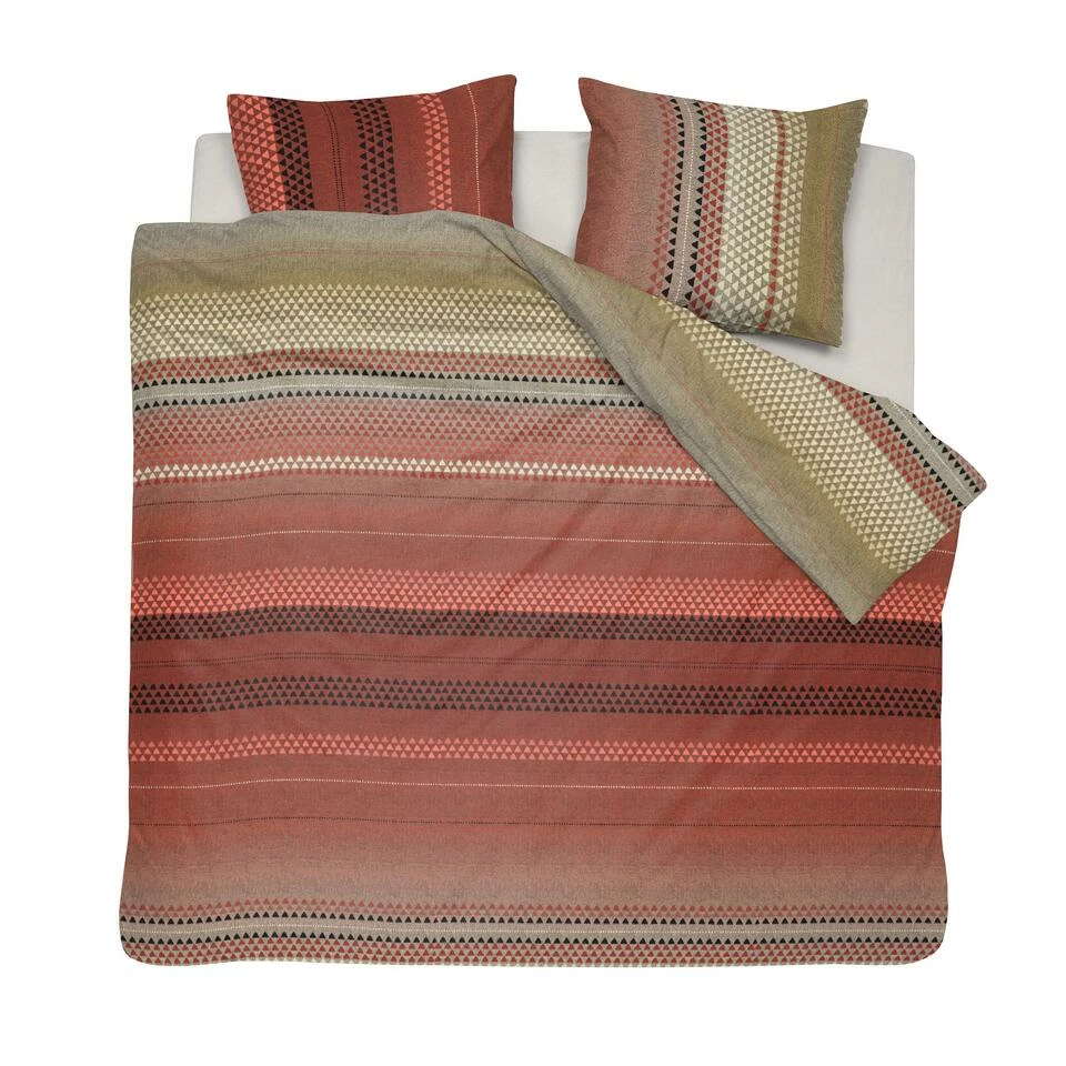 Cinderella Navarra - Dekbedovertrek - Katoen - 260x200/220 Cm - Red 3 Cinderella Navarra - Dekbedovertrek - Katoen - 260x200/220 Cm - Red