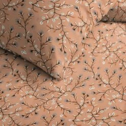 Cinderella Merel - Dekbedovertrek - Katoen - 140x200/220 Cm - Terra Rose -Cinderella Winkel 1000055058 0102