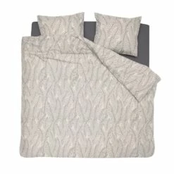 Damai Bellezza - Dekbedovertrek - Satijn - 260x200/220 Cm - Cream