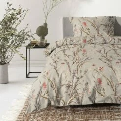 Cinderella Myrtle - Dekbedovertrek - Satijn - 140x200/220 Cm - Sand -Cinderella Winkel 1000055085 0103