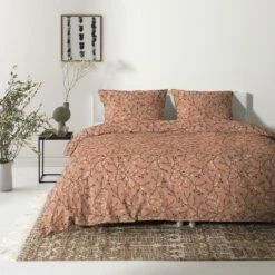 Cinderella Merel - Dekbedovertrek - Katoen - 240x200/220 Cm - Terra Rose -Cinderella Winkel 1000055094 0101