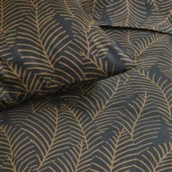 Damai Bellezza - Dekbedovertrek - Satijn - 260x200/220 Cm - Off Black -Cinderella Winkel 1000055099 0102