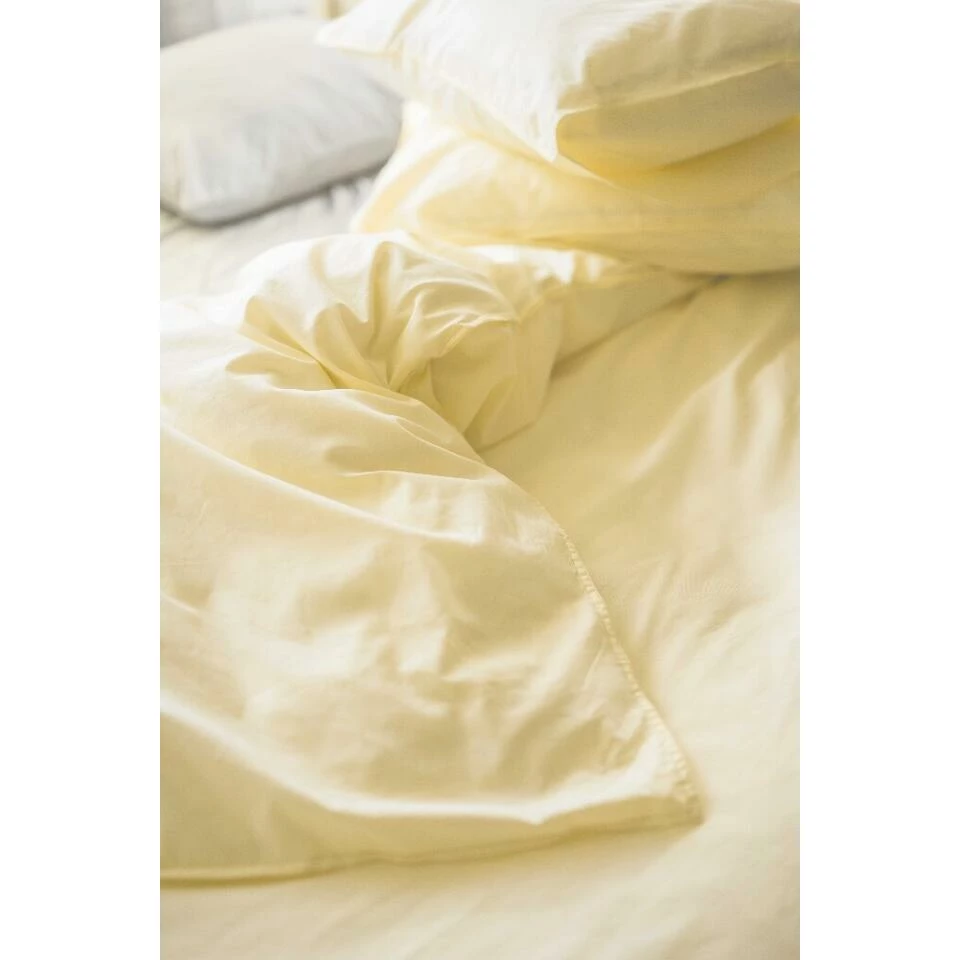 Dindi Home - Dekbedovertrek Forever Colours - 260x220 Cm - Geel 4 Dindi Home - Dekbedovertrek Forever Colours - 260x220 Cm - Geel - Afbeelding 2