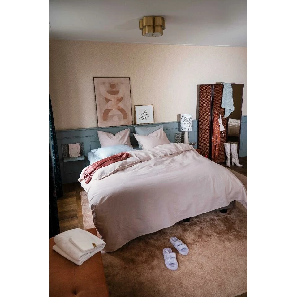 Dindi Home - Dekbedovertrek Forever Colours - 260x220 Cm - Roze 6 Dindi Home - Dekbedovertrek Forever Colours - 260x220 Cm - Roze - Afbeelding 4