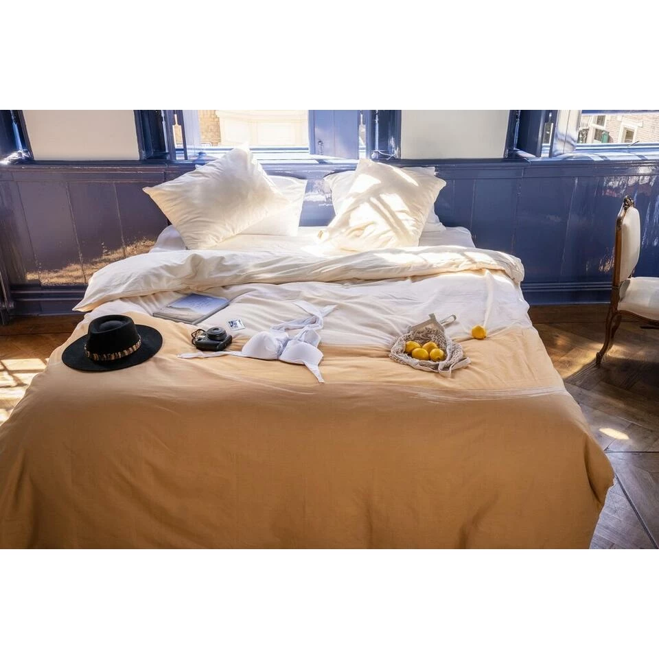 Dindi Home - Dekbedovertrek Wild Waves - 240x220 Cm - Zand 6 Dindi Home - Dekbedovertrek Wild Waves - 240x220 Cm - Zand - Afbeelding 4