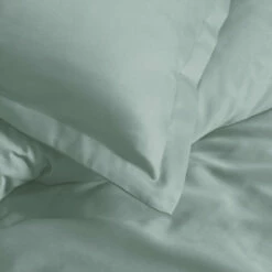 Cinderella Sundays - Dekbedovertrek - Satijn - 260x200/220 Cm - Mineral Green -Cinderella Winkel 1000060212 0102