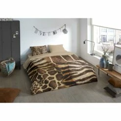 Pure Dekbedovertrek "Kinga" - Bruin - (200x220 Cm) -Cinderella Winkel 1000060519 0101