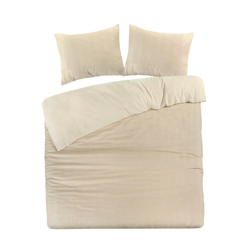 Papillon Dekbedovertrek Beaufort - 140x200/220 - Zand 3 Papillon Dekbedovertrek Beaufort - 140x200/220 - Zand