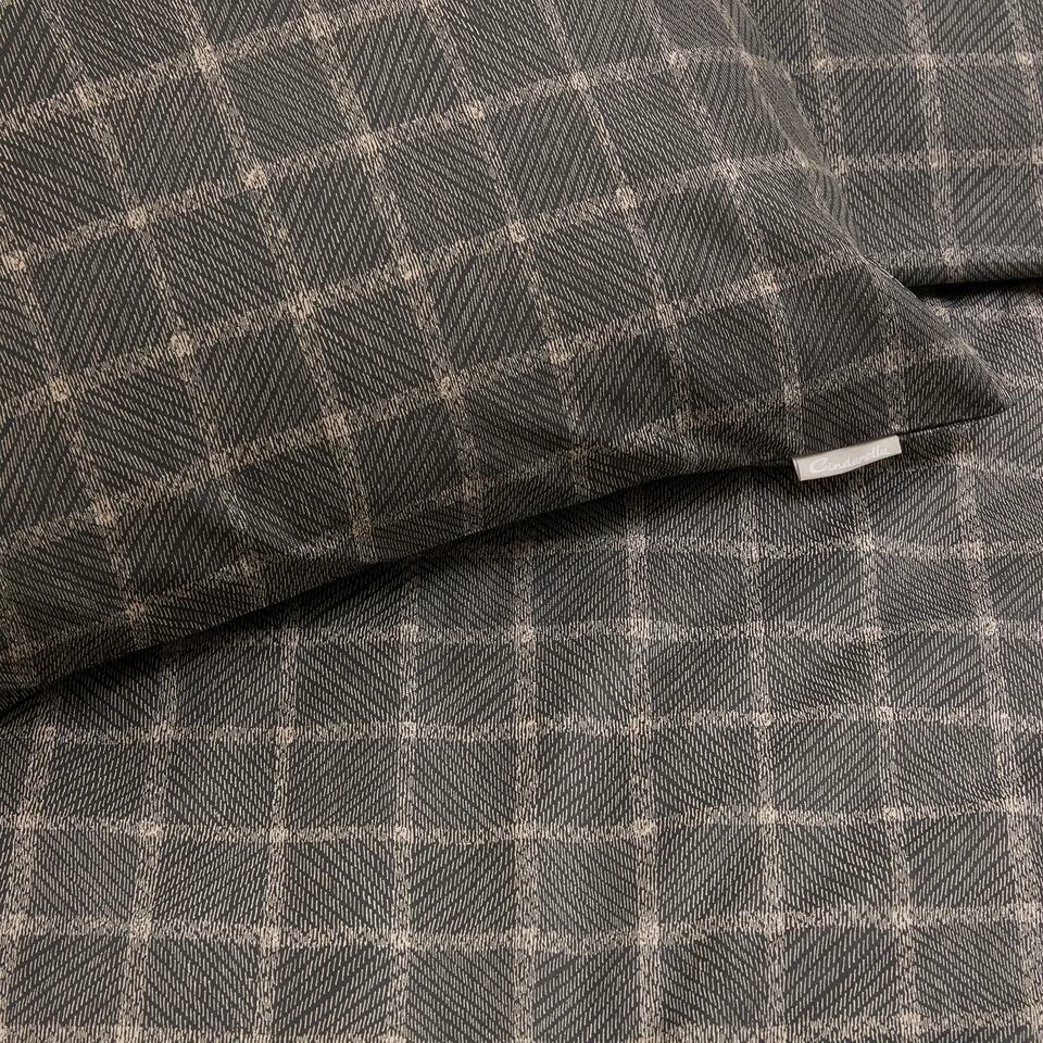 Cinderella Brecht - Dekbedovertrek - Katoen - 200x200/220 Cm - Anthracite 6 Cinderella Brecht - Dekbedovertrek - Katoen - 200x200/220 Cm - Anthracite - Afbeelding 4