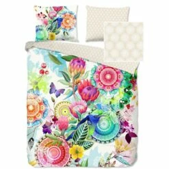 HIP Dekbedovertrek "Chess" - Multi - (200x220 Cm)