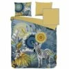 HIP Dekbedovertrek "Laska" - Blauw - (140x220 Cm) -Cinderella Winkel 1000061649