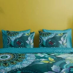 HIP Dekbedovertrek "Luciano" - Petrol - (140x220 Cm) 6 HIP Dekbedovertrek "Luciano" - Petrol - (140x220 Cm) -Cinderella Winkel 1000061711 0101