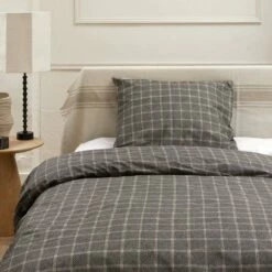 Cinderella Brecht - Dekbedovertrek - Katoen - 140x200/220 Cm - Anthracite 7 Cinderella Brecht - Dekbedovertrek - Katoen - 140x200/220 Cm - Anthracite -Cinderella Winkel 1000061734 0101