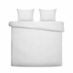 Damai Dekbedovertrek Ebba - Biologisch Katoen - 200x200/220 Cm - Off White