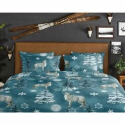 Good Morning Dekbedovertrek "Midnight" - Petrol - (240x220 Cm) 9 Good Morning Dekbedovertrek "Midnight" - Petrol - (240x220 Cm) -Cinderella Winkel 1000065851 0110